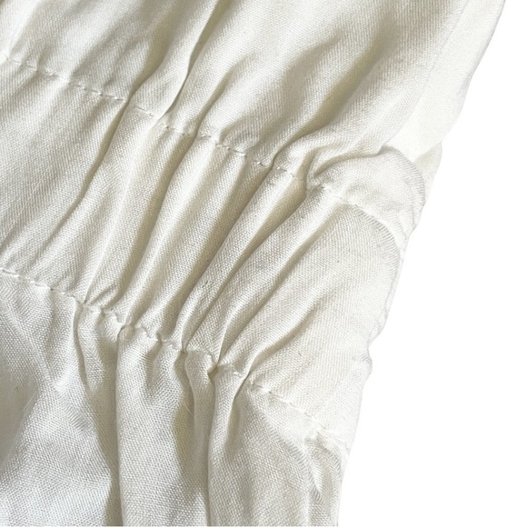 Gimmicks BKE Off Shoulder Floral Embroidered Button Front Blouse Size S - Picture 7 of 10